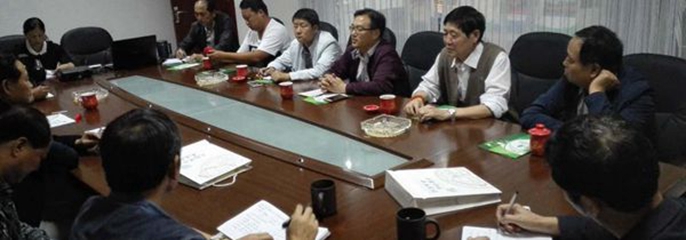 豳縣政府及企業一行來德農公司考察